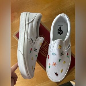 Vans Slip On "Garden Party" Kids Sneakers